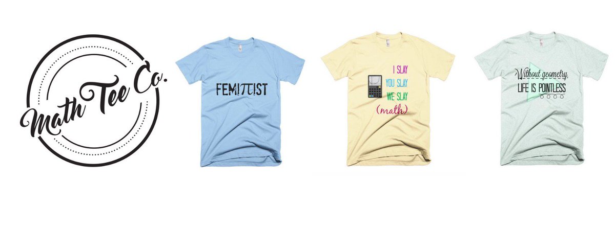 MathTeeCo's tweet image. So many options for the Math enthusiast in your life! #mathteeco #mathtee #math
