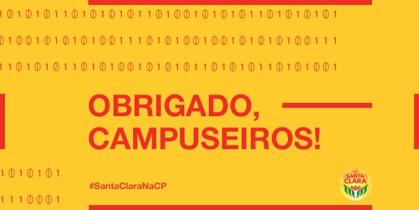 A participação da #SantaClaraNaCP acaba por aqui. Obrigado pelo fim de semana incrível e cafeinado! Até a próxima ;)