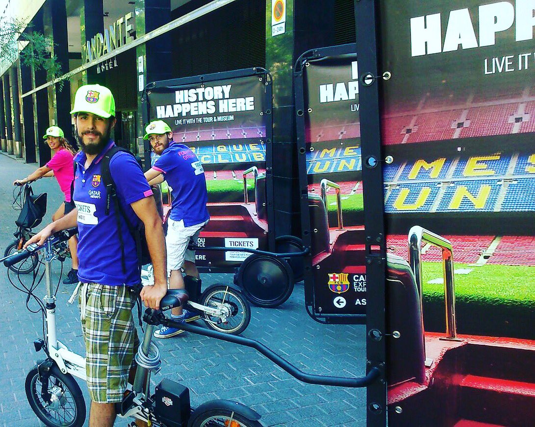 MarketMoving2's tweet photo. #streetmarketing #barça #bcn #promo #marketing #publicidad #video #youtube #cool #bicimupis #target #playa #turismo https://t.co/6TEWE4y6p0