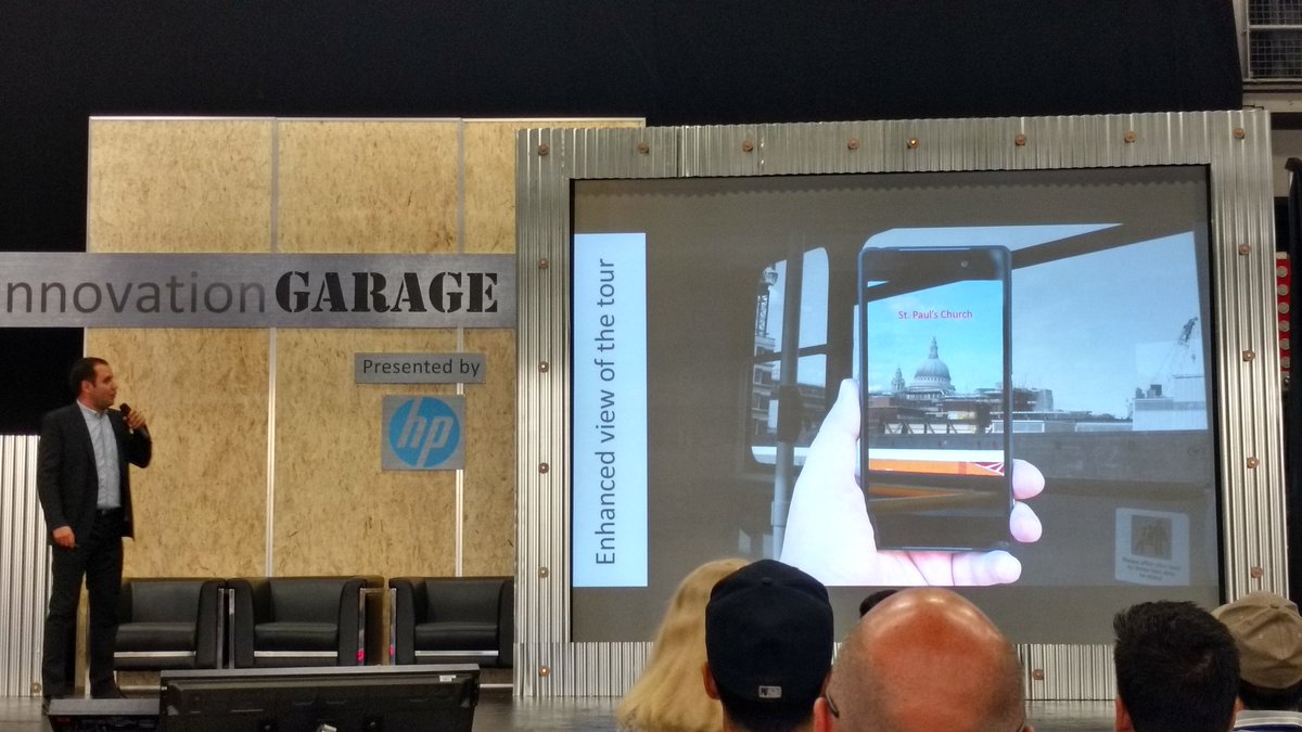 Intersection of history and augmented reality, the future of tourism with Nima Yasrebi <a href="/ARnocular/">ARnocular</a> #CNEInnovation