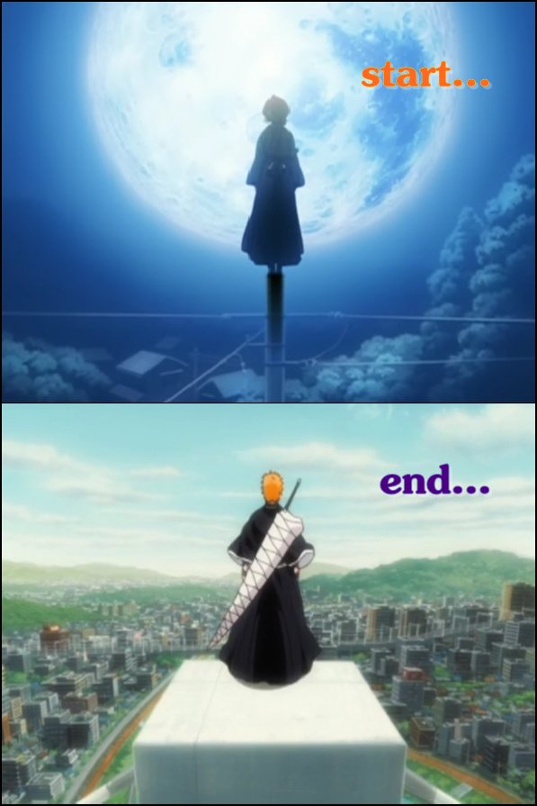 Sherryreal_R's tweet photo. จุดเริ่มต้นและจุดจบ... #บลีช #Bleach #bleachfinal for me #ichiruki4ever https://t.co/Vmpa3LQExN