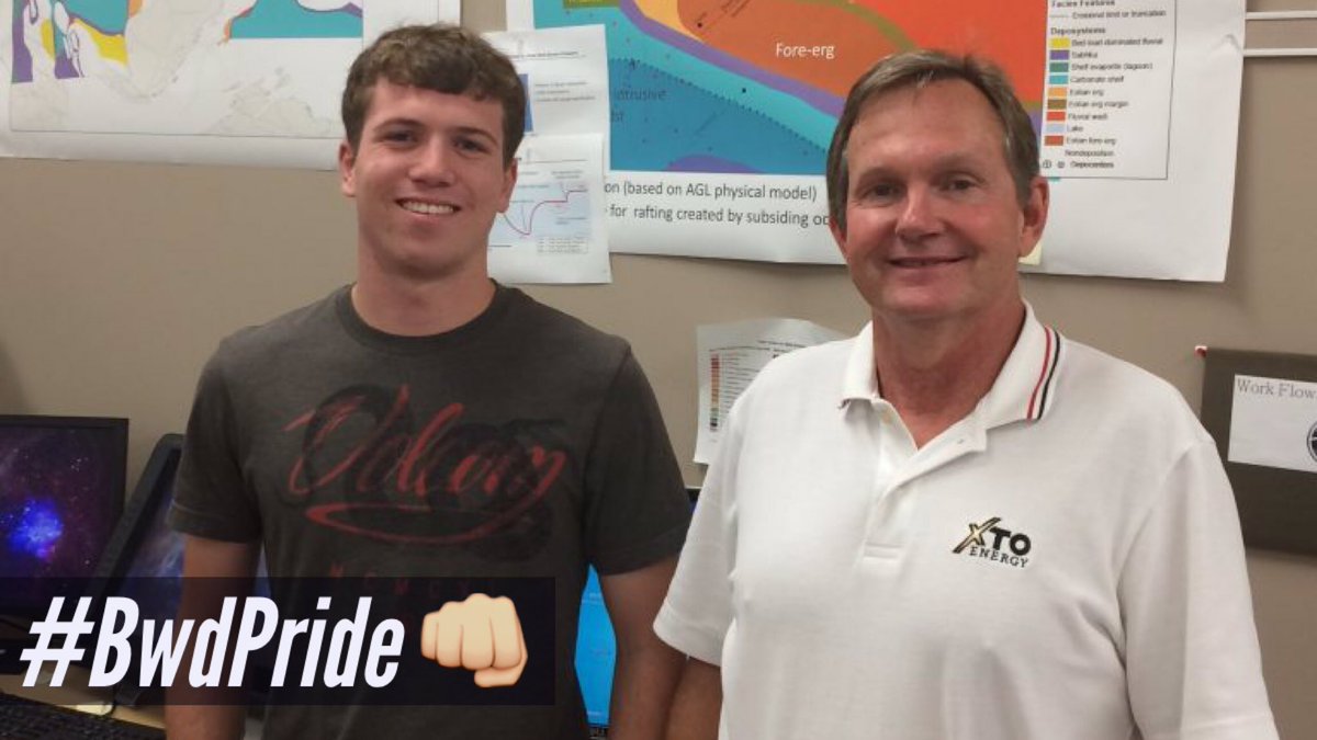 DrJoeYoung's tweet photo. .@bwdisd's Cole Fowler finishes @UTGeophysics internship in petroleum engineering #SmartLion https://t.co/YZdHosVXes https://t.co/rVGIaRPg1Q