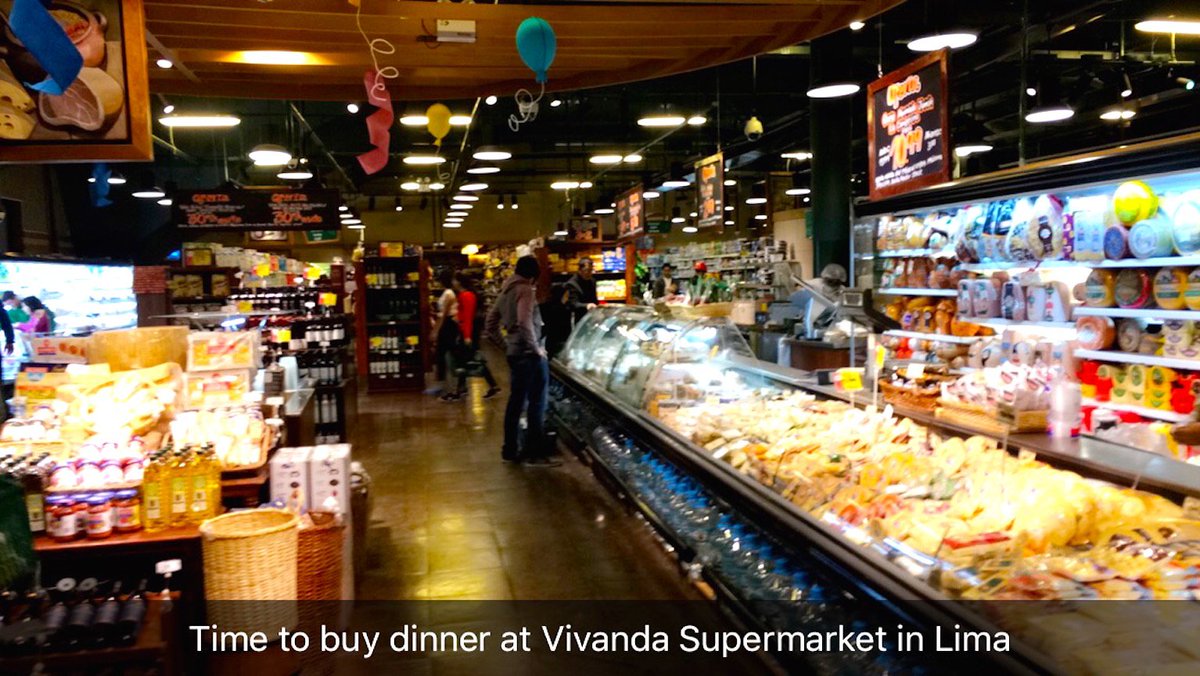TraveladeptLife's tweet photo. We're in #Lima and looking for a great supermarket and we found #Vianda https://t.co/9cZOYqdnUq #TWWT #foodie #fresh https://t.co/64hOWDXH5B