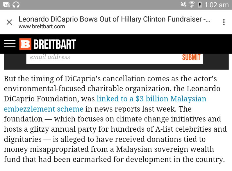 doyleclan1's tweet photo. Shocked to see #LeanardoDicaprio spearheading a crooked foundation😯
@tigersimon27 @GoldtroutSharon @JoeFreedomLove https://t.co/y02jWhvs4i