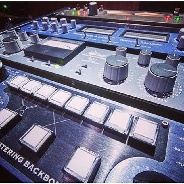 Mastering chain in studio B. At Fastback. #Seattle #recordingstudio #producer