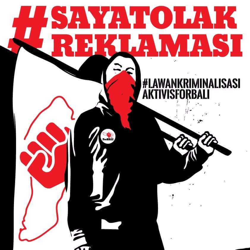 DEPOKKRCITY's tweet image. Kami mendukung #BaliTolakReklamasi @SID_Official @JRX_SID @rtjofficial @walhinasional @fadjroeL #RespectAndUnity