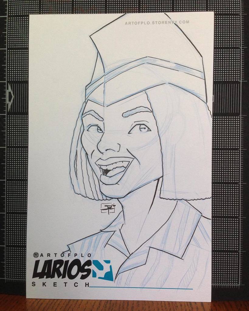 artofplo's tweet image. Inked out Ed from &quot;Good Burger&quot;! My sales ends this week! Don&apos;t miss out on some #awesomen… ift.tt/2bHrN4y