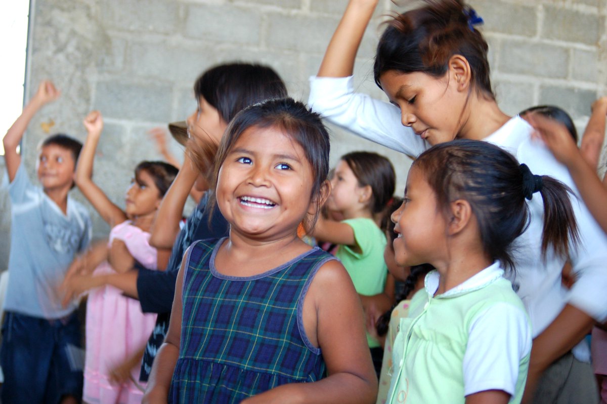She's all smiles and so were the other children at the program in Nicaragua! #FeedTheHungry
