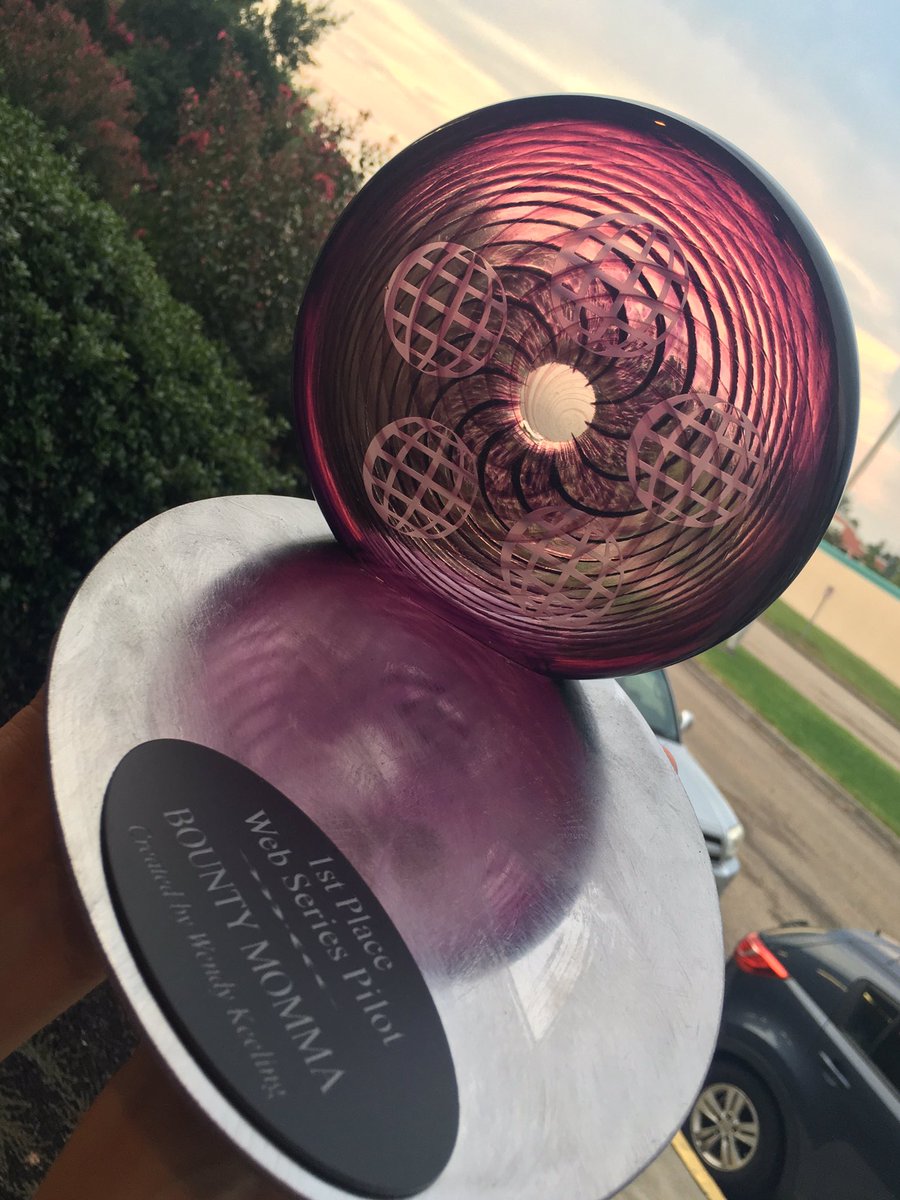 knoxfilmfest's tweet photo. Thanks @PretentiousGlas for these amazing custom glass awards for our winners this evening. #madeinTN #KnoxFF https://t.co/zke7pRRfBC