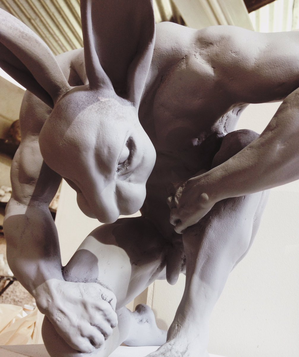MildredVeitia's tweet photo. "Guardianes" - Work in progress #Sculpture #Art #Figure #Form #WorkInProgress https://t.co/rLhU5DbRO0