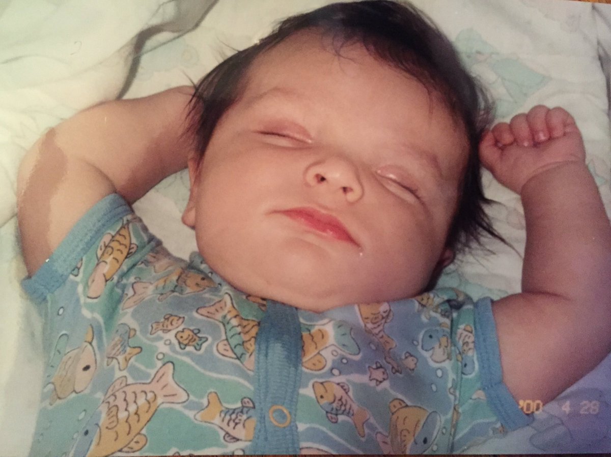 AllysenKate's tweet image. Here&apos;s some baby pics of @ruff_gary Totally forgot mom babysat you lol #NoChanges