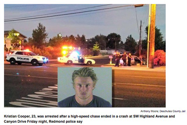 He couldn't turn when he raced BMX either!