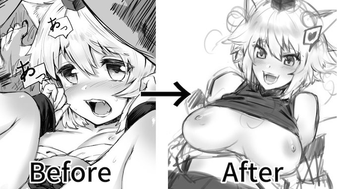 並べると小さい頃エロいことされ続けて
成長して痴女化しちゃった感ありますね?
※R18 