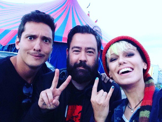 TonightAlive's tweet photo. Thanks @Radio1RockShow for letting us take over your Instagram! Big love to @DanielPCarter and everyone in the UK! X https://t.co/VivJErRcV5