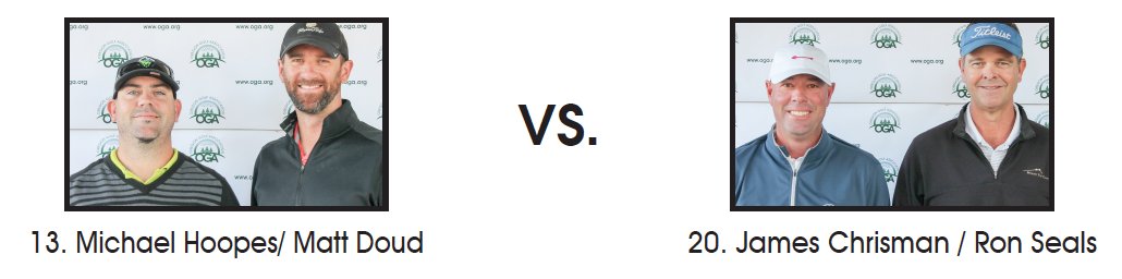 Marquee: James Chrisman &amp; Ron Seals adv. with 2&amp;1 victory <a href="/EagleCrestOre/">Thế Giới Xe</a> #OregonFourBall