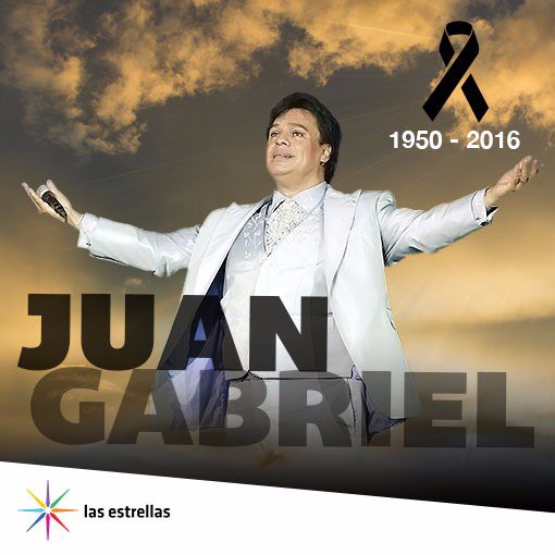 Siempre serás nuestro amor eterno e inolvidable... #ConLasEstrellas por siempre #JuanGabriel