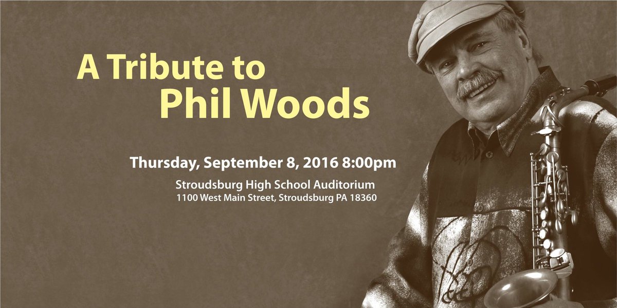 The Phil Woods Tribute concert is coming up soon! #philwppds #jazz #tributeconcert #tribute