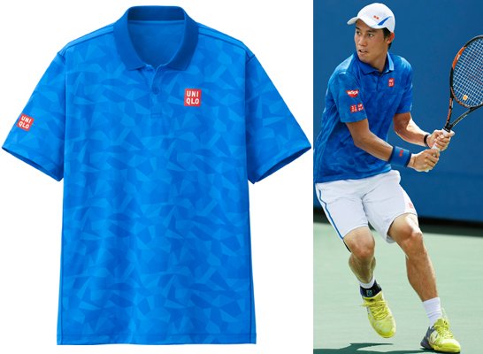 錦織圭 全米OP着用モデル、ユニクロ直筆サイン入りポロシャツを抽選で2