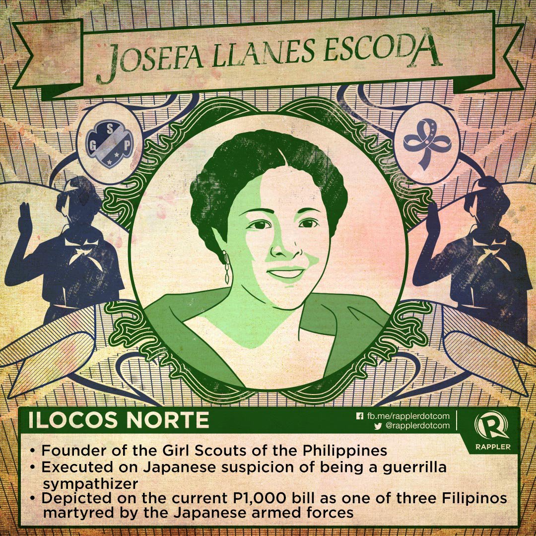 Rappler on X: Learn more about Ilocos Norte's Josefa Llanes Escoda here:   #NationalHeroesDay  / X