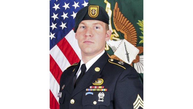HonoringVets's tweet photo. Let's #salute our newest #FallenHERO:
#Army #GreenBeret SSG Matthew Thompson
who died on 23 AUG 16
#NeverForget
#RIP https://t.co/SqCLsnI7oq