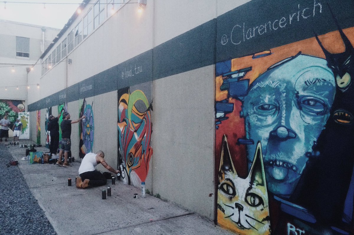 The freestyle art battle at <a href="/PopUpLSP/">The Pop-Up Project</a>!