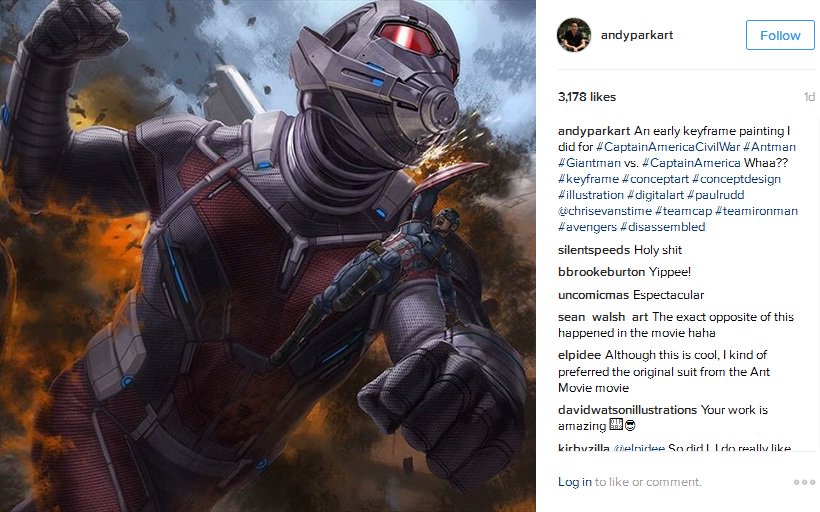 Karya Seni Ini Tampilkan Ant-Man Melawan Captain America

bit.ly/2c1lh7W