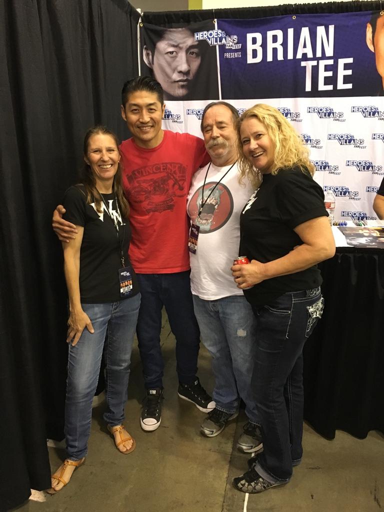 BevilleGina's tweet photo. @heroesfanfest #Briantee #hvff you guys put on the best conventions. Thank you. https://t.co/pGPPeLFh8P