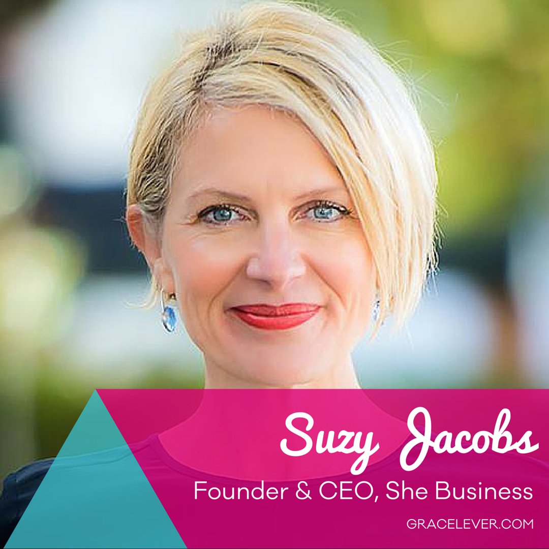 GraceLeverBiz's tweet photo. FFEOTW: @SuzyJacobs! https://t.co/PNtNT2yIY4 #gracelever #femaleentrepreneur #DoingDay #stopdreamingstartdoing https://t.co/NpbMG8uVaG