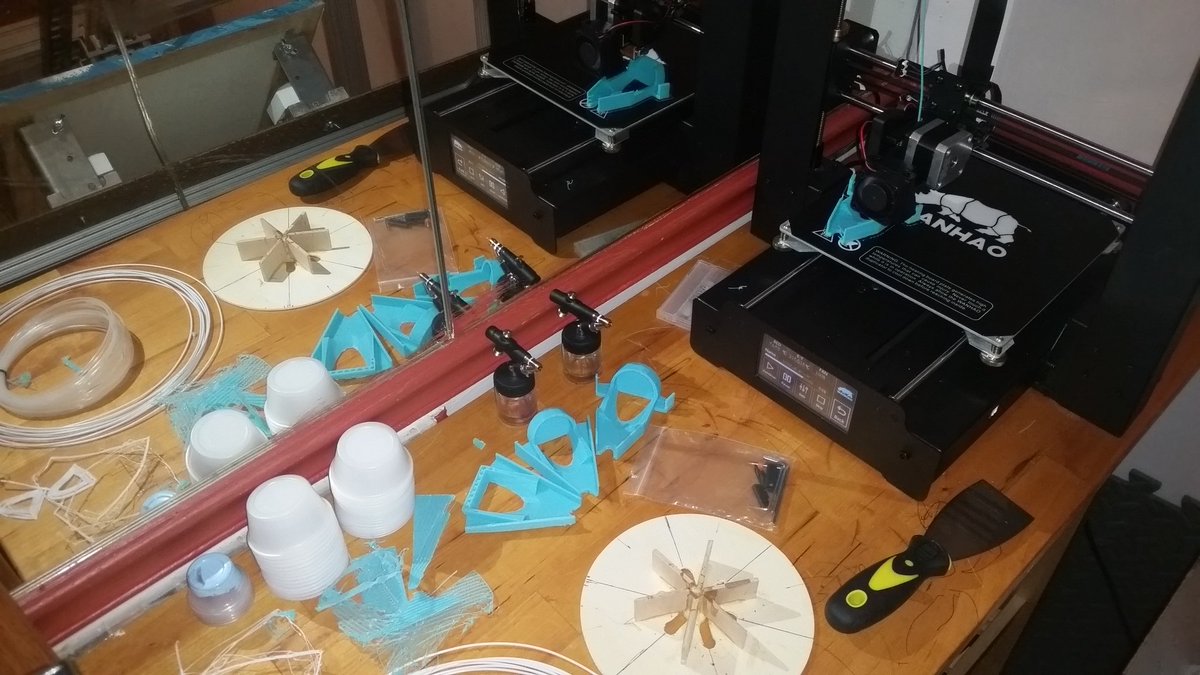 VanArman's tweet image. Constantly reminded that #future is now. Manufacturing my own parts for my next #paintingrobot