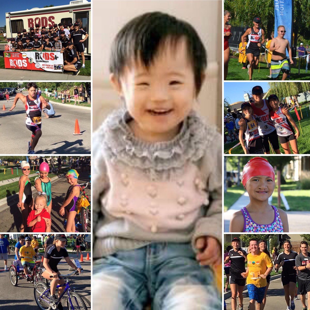 RODS_Racing's tweet image. See how #RODSinspired kids promoted #includability at the RODS Jr YMCA Tri &amp;amp; raced 4 our @rodsracing #orphan Norah❤️