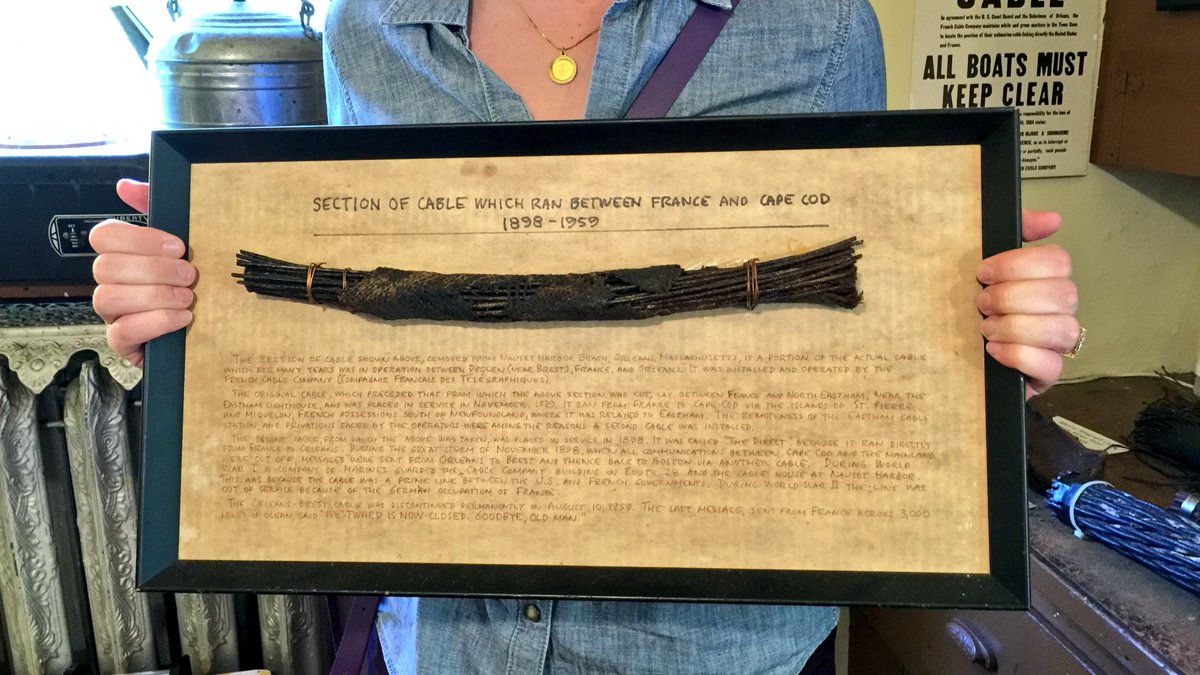 elwags's tweet image. I finally visited the @OrleansBastille Museum, one of three marine telegraph stations in the world. #LeDirect