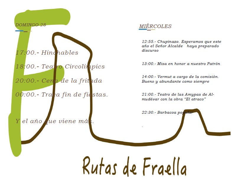 AytoGranius's tweet photo. Fiestas de #Fraella 2k16 https://t.co/ZC5S6ycoAH