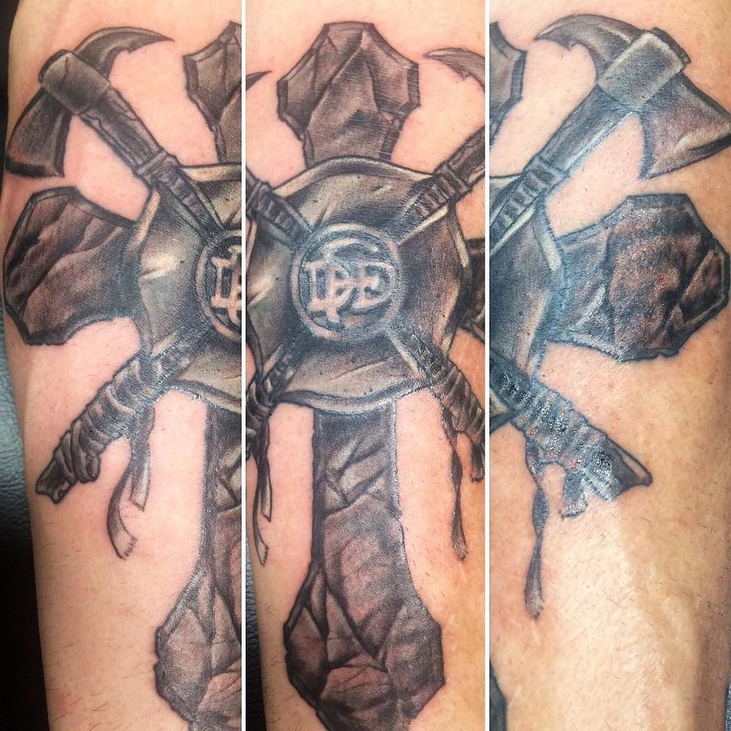 Top 170+ firefighter logo tattoo best