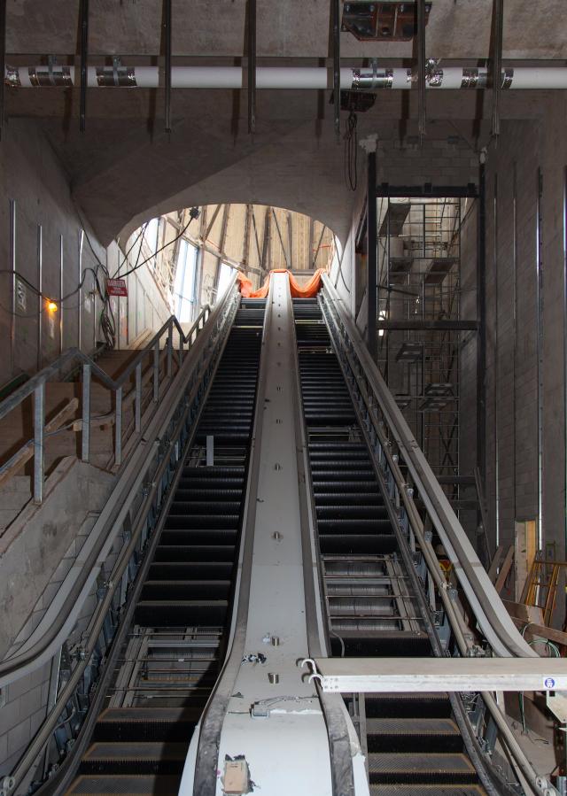 Urban_Toronto's tweet photo. Inside the #TTC's Will Alsop-Designed Pioneer Village Station. https://t.co/VQISeHUSgC #Toronto #TOpoli #TransitTO https://t.co/gRpRWSlor0