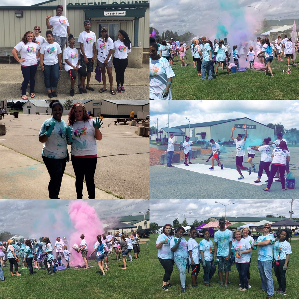 Melissa_Ewry's tweet photo. #ColorRun #Teleperformance #TeamFairborn #WorkWithTheBest https://t.co/0QQ8ImOjSf
