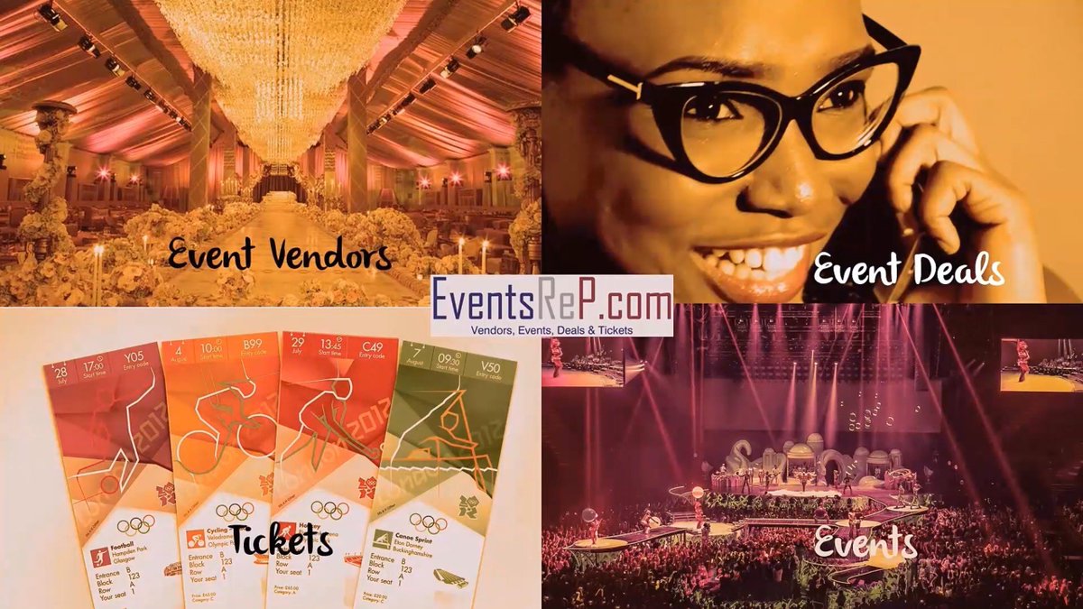 Events_Rep's tweet photo. #EventsReP Event Vendor, Events, Deals and Event Tickets....its a lifestyle
https://t.co/KTDCvlyb74 https://t.co/iZ0BX0vOV0