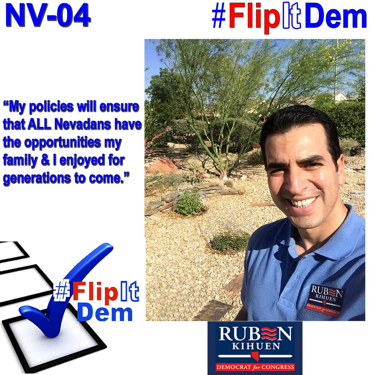 ArrowResisting's tweet photo. #VoteKihuen #VoteBlue #BlueWave2016 #StopGOPGridlock @FlipItDem https://t.co/viHxzjrlYH