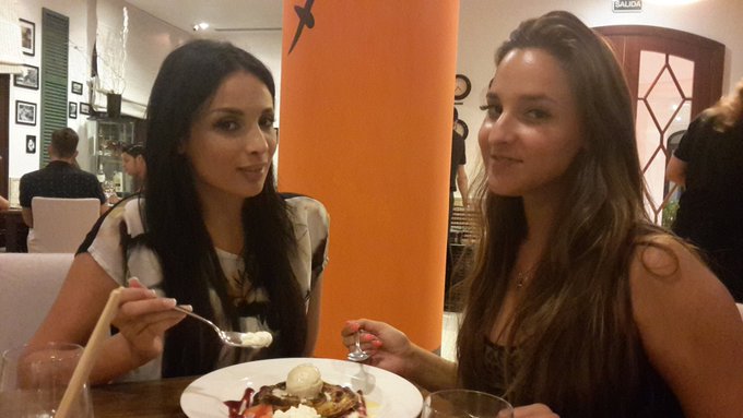 At the Japanese restaurant with @AmirahAdaraxxx ☺☺☺ https://t.co/IE1Jm1lVDx