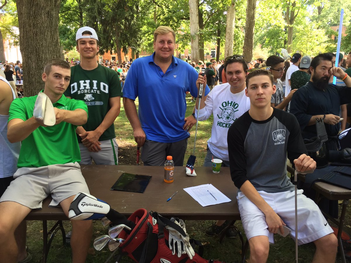 OhioClubGolf's tweet photo. Come find us at the involvement fair on college green and sign up for club golf! https://t.co/bvNYqIdNVT
