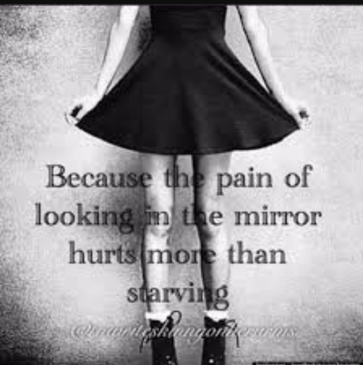 OCDSkinny's tweet photo. I see nothing but disappointment in the mirror... I'm disgusted.. I'm a fucking whale..and I Hate it.  I hate ME. https://t.co/7cRs0dxBPt