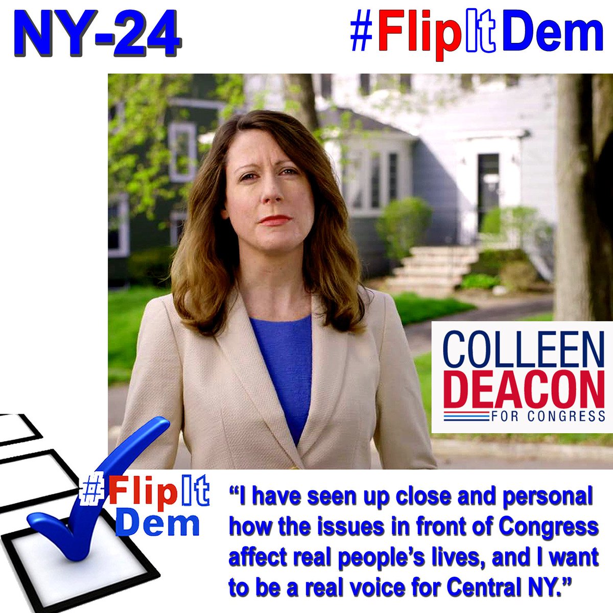 ArrowResisting's tweet photo. #VoteBlue #BlueWave2016 #VoteDeacon #StopGOPGridlock @FlipItDem https://t.co/E1hIiW5WAz