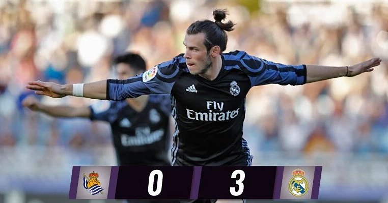 MadridistaTegal's tweet photo. FT! Bale , asensio , bale ! #HalaMadrid #RealMadrid https://t.co/sDiXehOfFb