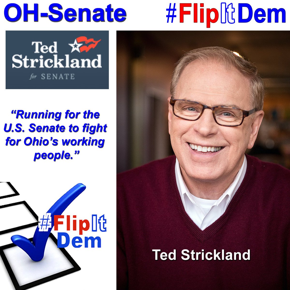 ArrowResisting's tweet photo. #VoteBlue #MakeOhioBlue #VoteStrickland #BlueWave2016 #StopGOPGridlock @FlipItDem https://t.co/Yy5I3E2fB6