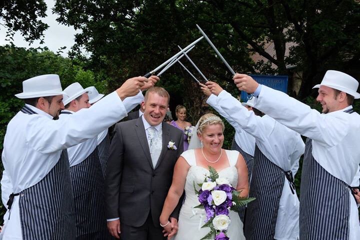 Congratulations to the new Mr &amp; Mrs Perry jnr