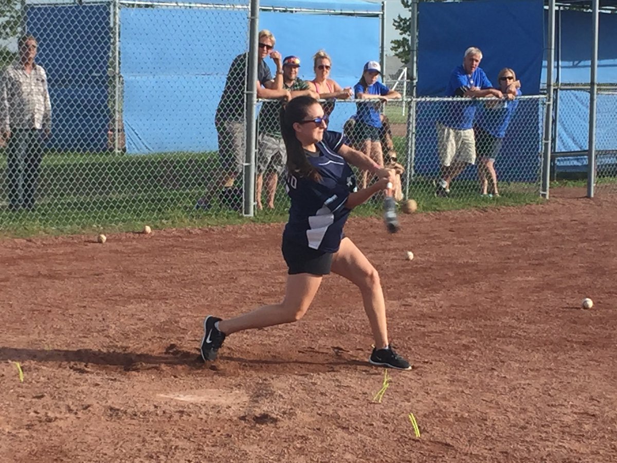 nathanschildren's tweet photo. @britespo on her way to winning the ladies home run derby. She actually beat most of the guys 😆⚾ #inferno #kidzfirst https://t.co/RTKhvVeMD6