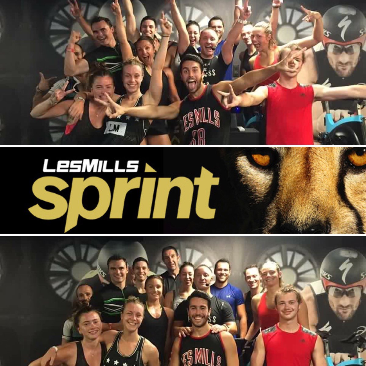 johann_gab_dev's tweet photo. Super Formation LESMILLS SPRINT !!! go pour @SR_Cycling
#studiorevolution #cycling #nantes #fitness #motivation https://t.co/TjAHspot16