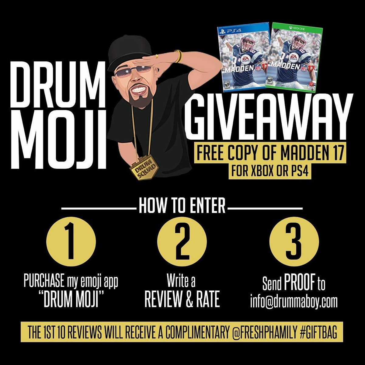 EYEAMTHECITY's tweet image. DOWNLOAD #DRUMMOJI  GIVEAWAYS FOLLOW INSTRUCTIONS TO RECEIVE GIFTS #PROMOKRAZY #HAHA16
