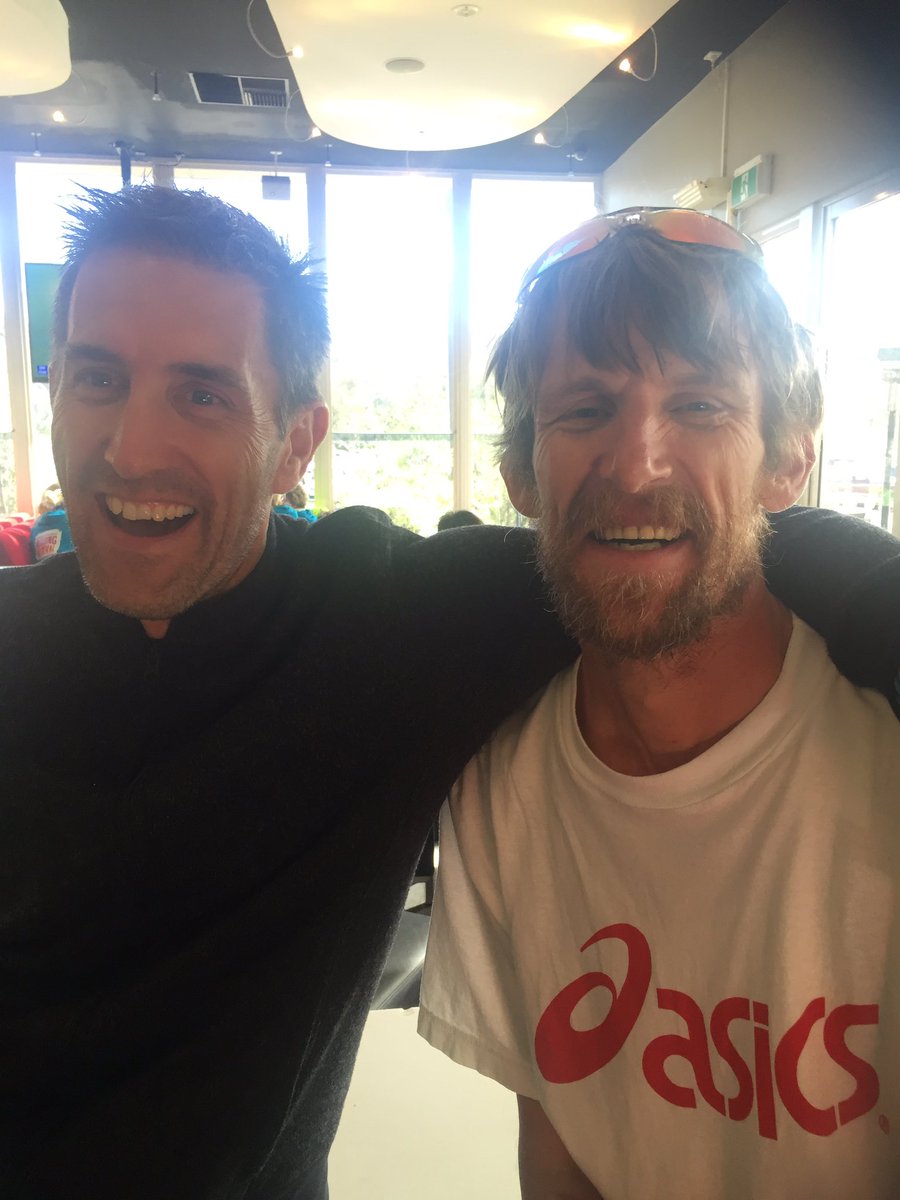 SeanLoader's tweet photo. This is Ralph from Germany. He has just completed his 487th marathon!! What an inspiration..... https://t.co/OcUq80TENw