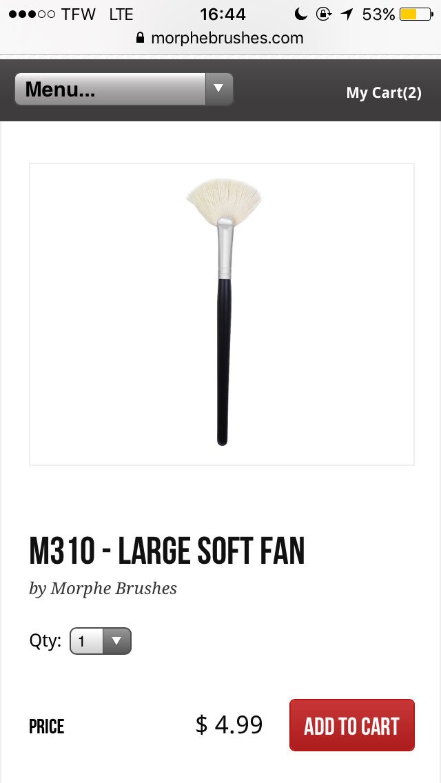 fleekyglow's tweet photo. @fleekyglow THE MORPHE M433 AND M310 BRUSHES I WANT THESE SO BAD https://t.co/AWuhmowozH