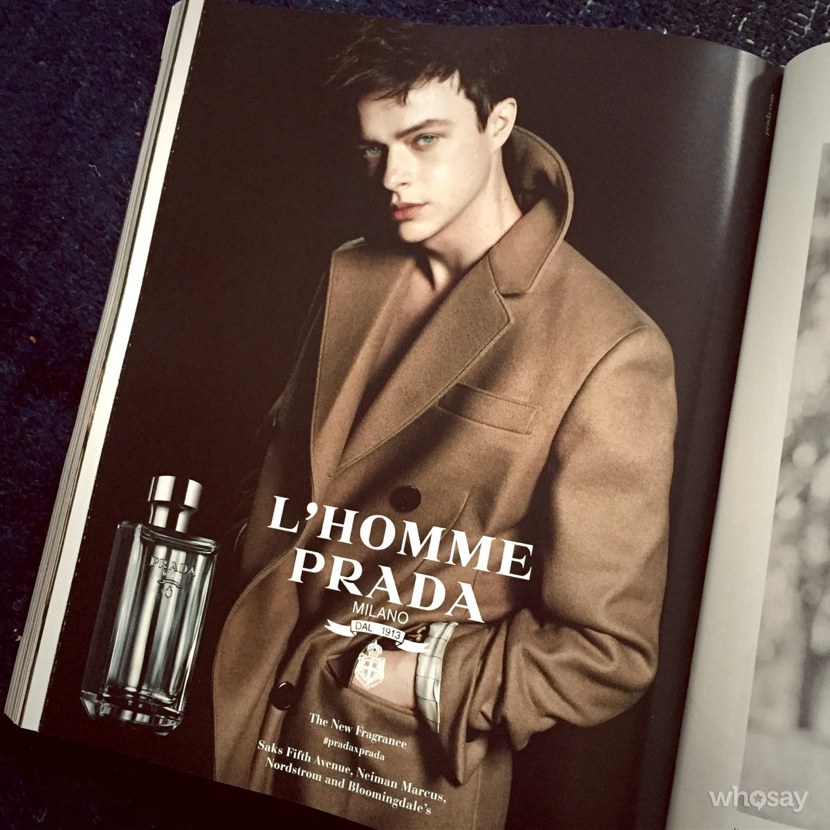 danedehaan's tweet photo. New @Prada ad in @VogueMagazine y'all. 

#SeptemberIssue
#pradaxprada https://t.co/zWhIIcctkh